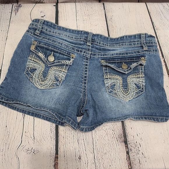 rue 21 denim shorts lapped pocket - Picture 3 of 12